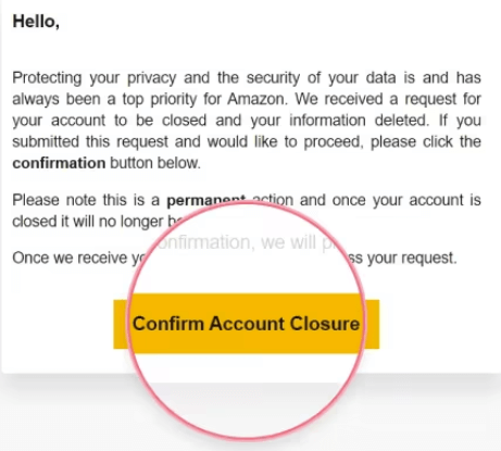 Amazon Account Deletion Process
